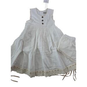 Camille & Leah Ivory Elsie Set